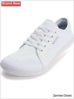 ✨ WHITIN Women's Canvas Barefoot Shoes Wide Sneakers Classic Fit W81V2